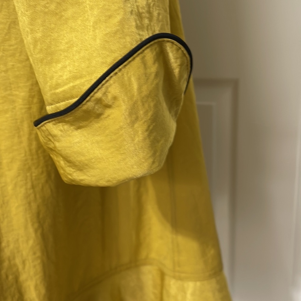 Gold Ruffled tailored jacket/dress - Picture 3 of 6